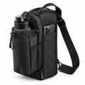 Magnetic gym bag with phone pocket on white background